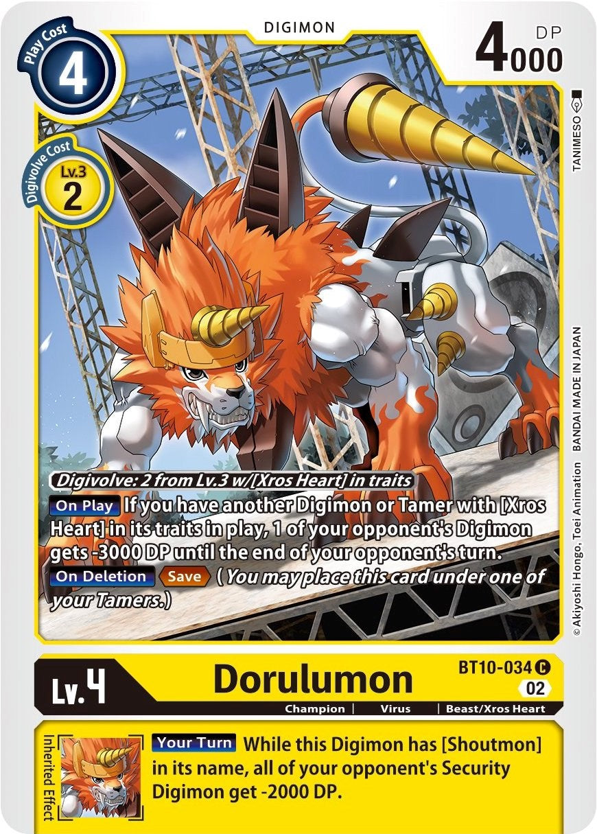Dorulumon [BT10-034] [Xros Encounter] – TokenMTG