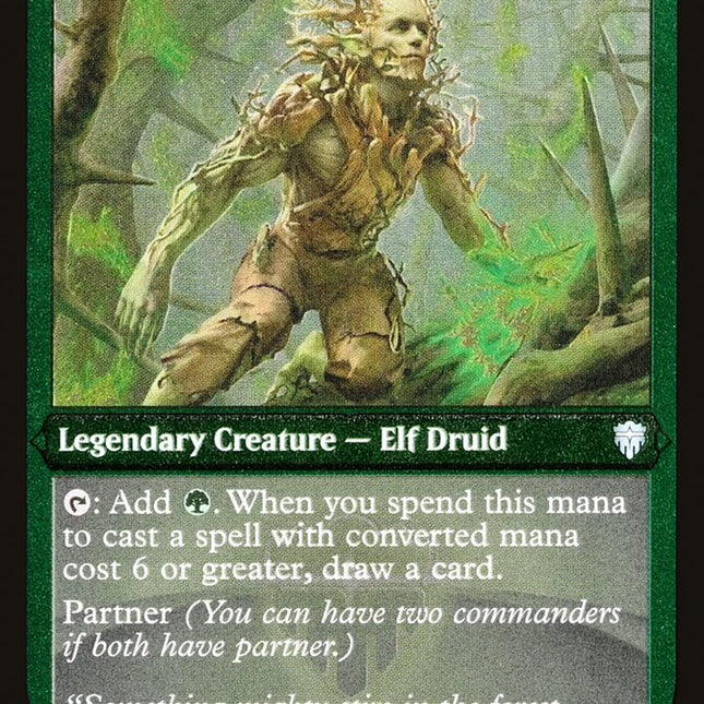 Gilanra, Caller of Wirewood (Etched) [Commander Legends]