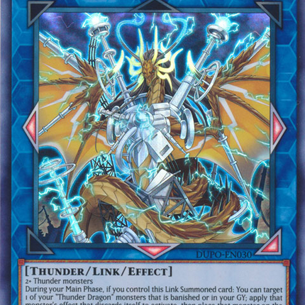 Thunder Dragon Thunderstormech [DUPO-EN030] Ultra Rare