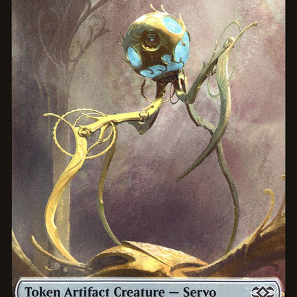 Clue // Servo Double-Sided Token [Double Masters Tokens]