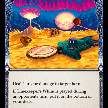Timekeeper's Whim (Yellow) [EVR135] (Everfest)  1st Edition Rainbow Foil