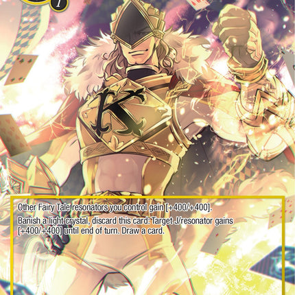 King of Kings (Full Art) (PofA-002) [Alice Origin IV: Prologue of Attoractia]