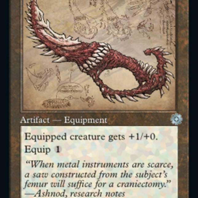 Bone Saw (Retro Schematic) [The Brothers' War Retro Artifacts]