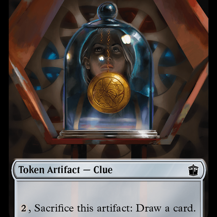 Alien // Clue (0023) Double-Sided Token [Doctor Who Tokens]