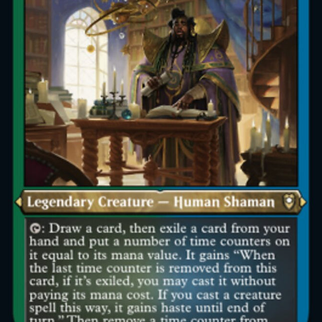 Alaundo the Seer (Foil Etched) [Commander Legends: Battle for Baldur's Gate]