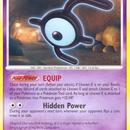 Unown E (65/123) [Diamond & Pearl: Mysterious Treasures]