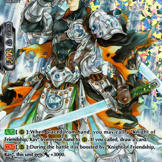 Knight of Loyalty, Bedivere (V-BT03/OR01EN) [Miyaji Academy CF Club]