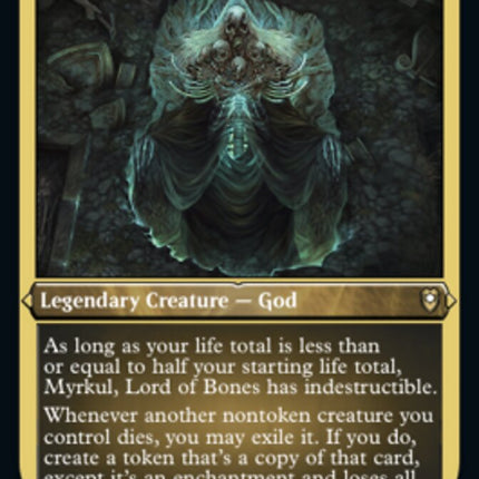 Myrkul, Lord of Bones (Foil Etched) [Commander Legends: Battle for Baldur's Gate]