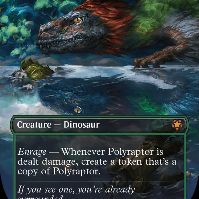 Polyraptor (Borderless) [The Lost Caverns of Ixalan Special Guests]