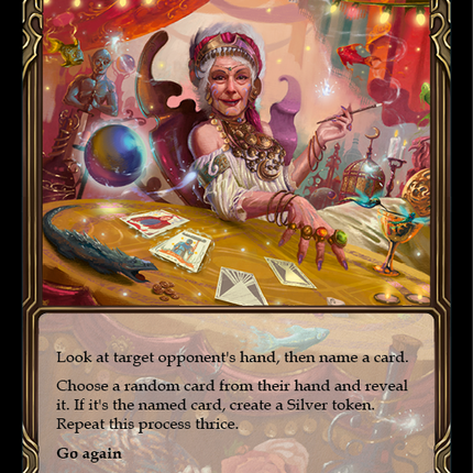 Pick a Card, Any Card (Red) [EVR167] (Everfest)  1st Edition Extended Art Rainbow Foil