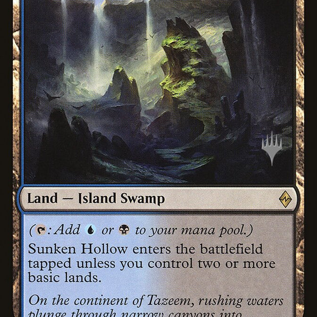 Sunken Hollow [Battle for Zendikar Promos]