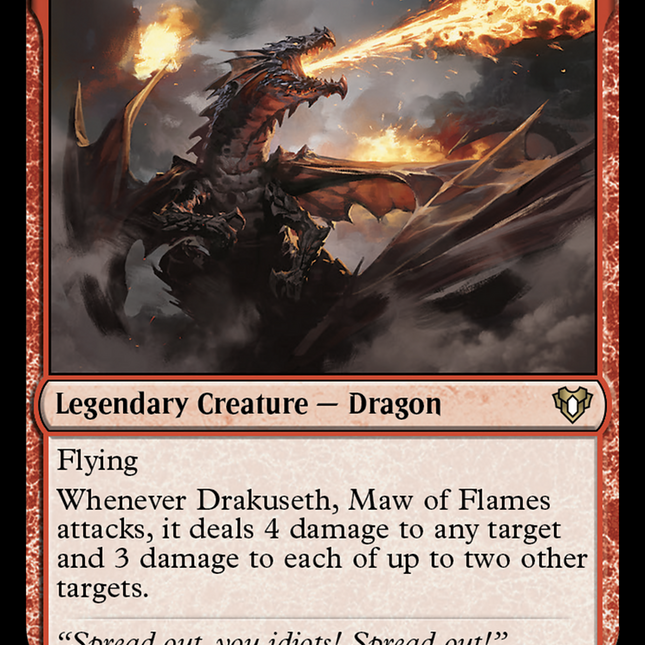 Drakuseth, Maw of Flames [Commander Masters]