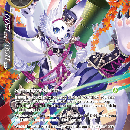 Rikyu, Cat Tongued Tea Master (Full Art) (SNV-073) [The Strangers of New Valhalla]