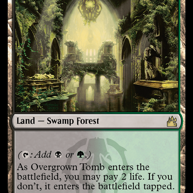 Overgrown Tomb [Ravnica Remastered] – TokenMTG