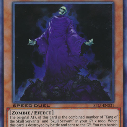 King of the Skull Servants [SBLS-EN031] Super Rare