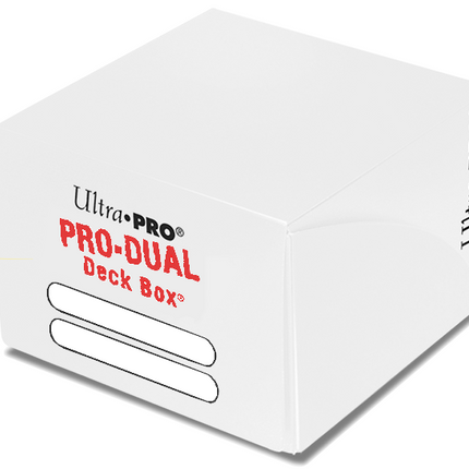 Ultra PRO: Deck Box - PRO-Dual (Standard - White)