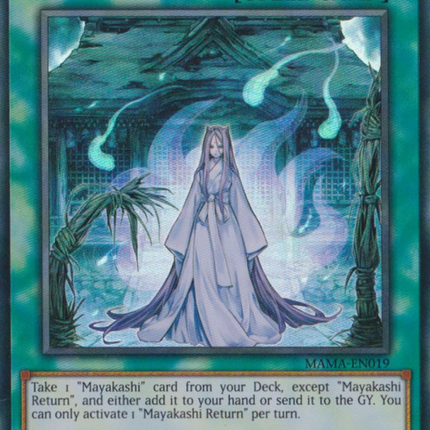 Mayakashi Return [MAMA-EN019] Ultra Rare