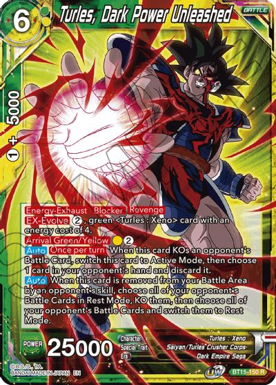 Turles, Dark Power Unleashed (BT15-150) [Saiyan Showdown] – TokenMTG
