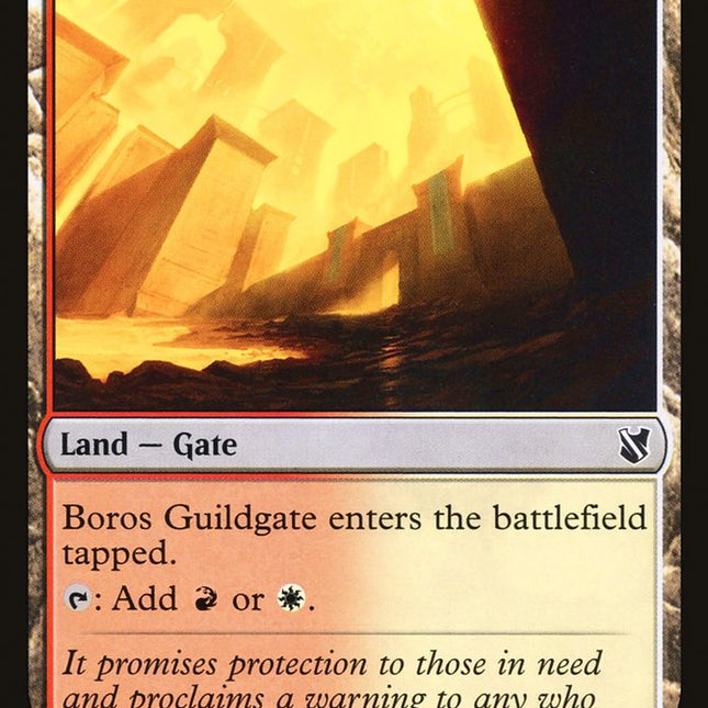 Boros Guildgate [Commander 2019]