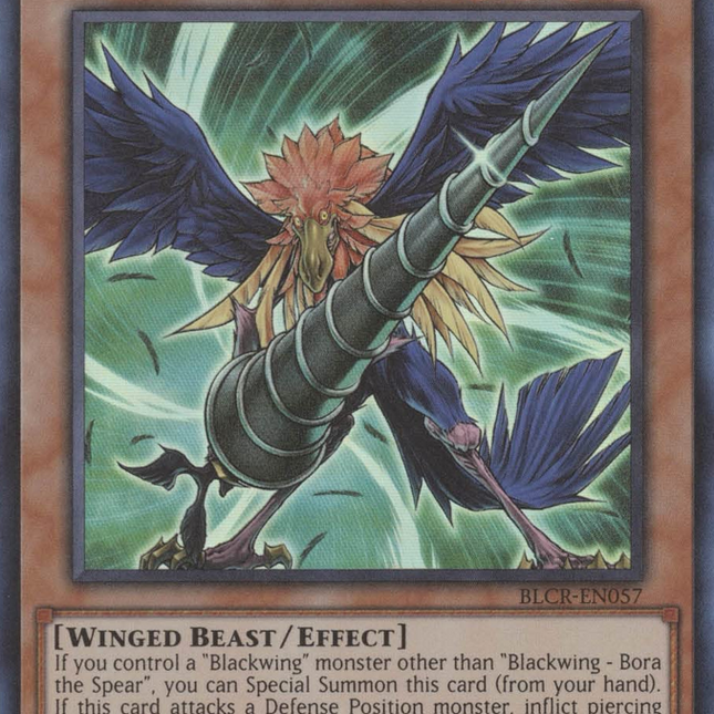 Blackwing - Bora the Spear [BLCR-EN057] Ultra Rare