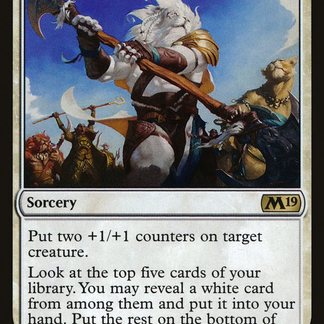 Ajani's Influence [Core Set 2019]