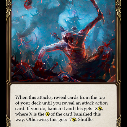 Gore Belching [OUT186] (Outsiders)  Rainbow Foil