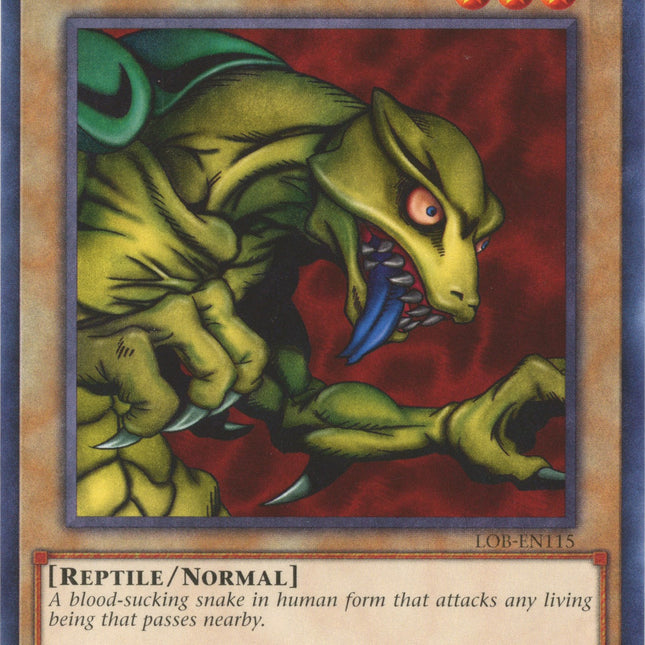 Drooling Lizard (25th Anniversary) [LOB-EN115] Common