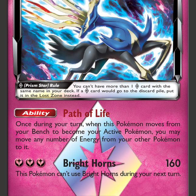 Xerneas (144/214) (Prism Star) [Sun & Moon: Lost Thunder]