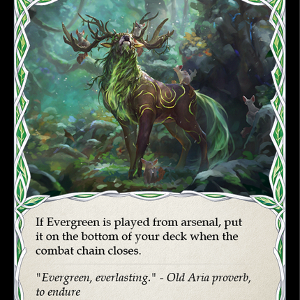 Evergreen (Blue) [U-ELE121] (Tales of Aria Unlimited)  Unlimited Normal