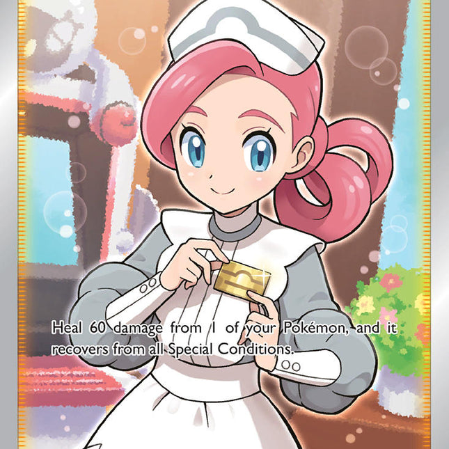 Pokemon Center Lady (185/185) [Sword & Shield: Vivid Voltage]