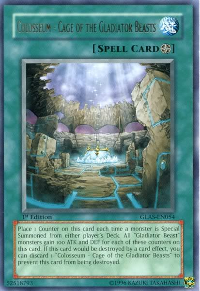 Colosseum - Cage of the Gladiator Beasts [GLAS-EN054] Rare  TokenMTG