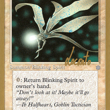 Blinking Spirit (Michael Loconto) [Pro Tour Collector Set]
