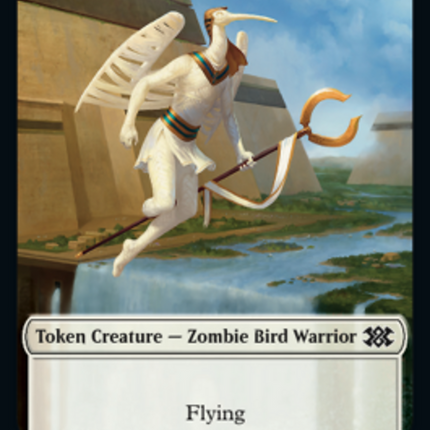 Egg // Aven Initiate Double-Sided Token [Double Masters 2022 Tokens]