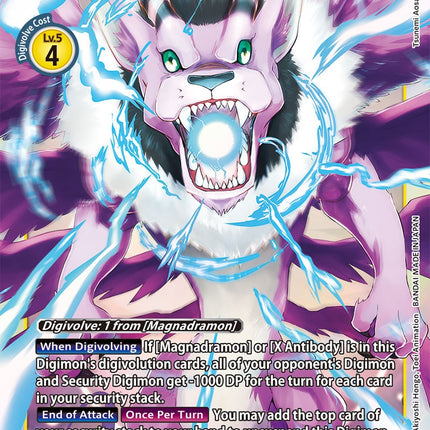 Magnadramon (X Antibody) [BT9-043] [X Record]