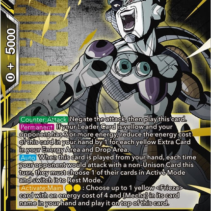 Mecha Frieza, Robotic Riposte (Gold Stamped) (P-331) [Tournament Promotion Cards]