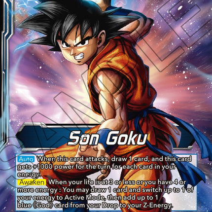 Son Goku // Super Saiyan Blue Son Goku Returns (Gold-Stamped) (P-399) [Promotion Cards]