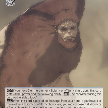 Beast Titan: Marley Mid-East War [Attack On Titan: Final Season]