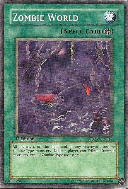 zombie spell cards yugioh Zombie World [SDZW-EN017] Common – TokenMTG