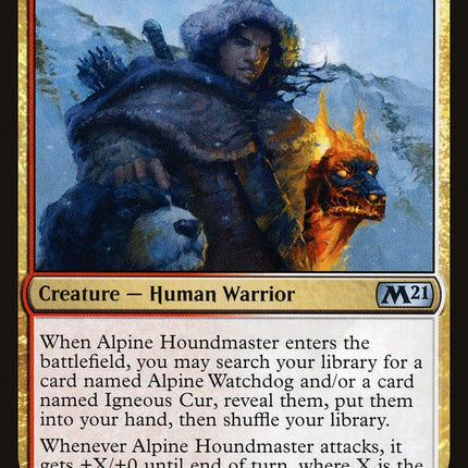 Alpine Houndmaster [Core Set 2021]
