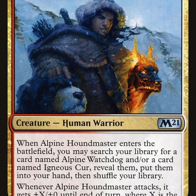 Alpine Houndmaster [Core Set 2021]