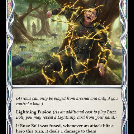 Buzz Bolt (Yellow) [U-ELE048] (Tales of Aria Unlimited)  Unlimited Rainbow Foil