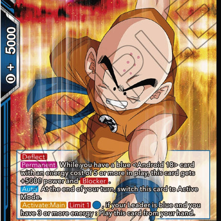 Krillin, Defensive Battler (BT20-037) [Power Absorbed]