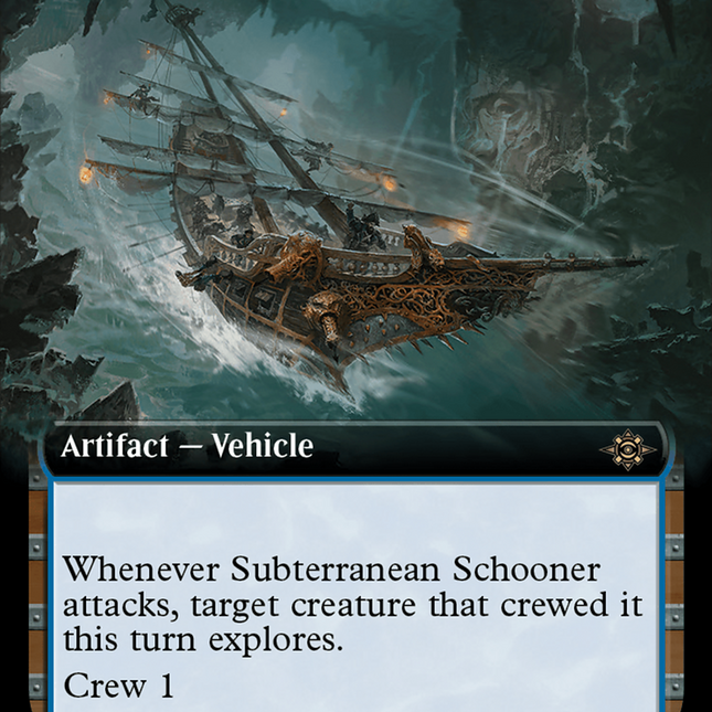Subterranean Schooner (Extended Art) [The Lost Caverns of Ixalan]