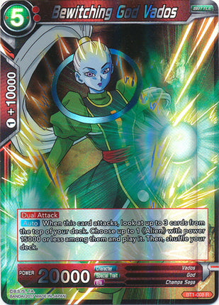 Bewitching God Vados (BT1-008) [Galactic Battle]