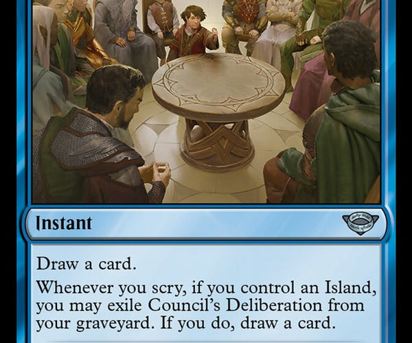 Council's Deliberation [The Lord of the Rings: Tales of Middle-Earth] – TokenMTG