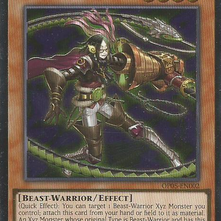 Zoodiac Whiptail [OP05-EN002] Ultimate Rare