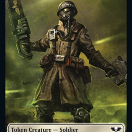 Soldier (004) // Vanguard Suppressor Double-Sided Token [Warhammer 40,000 Tokens]
