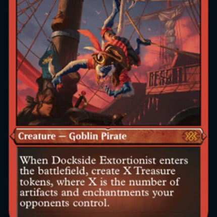 Dockside Extortionist (Foil Etched) [Double Masters 2022]
