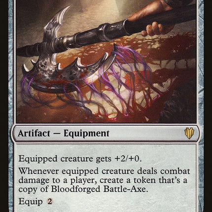 Bloodforged Battle-Axe [Commander 2017]