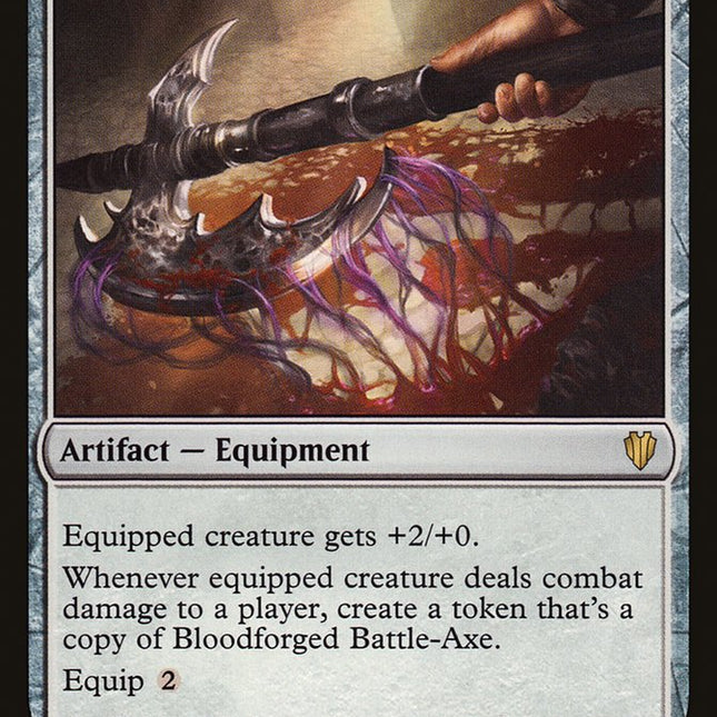Bloodforged Battle-Axe [Commander 2017]